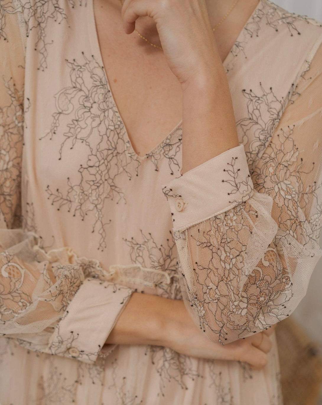 Lace details 
