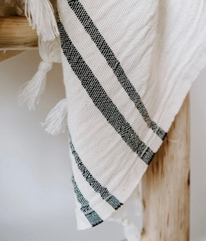 Turkish Cotton + Bamboo Hand Towel